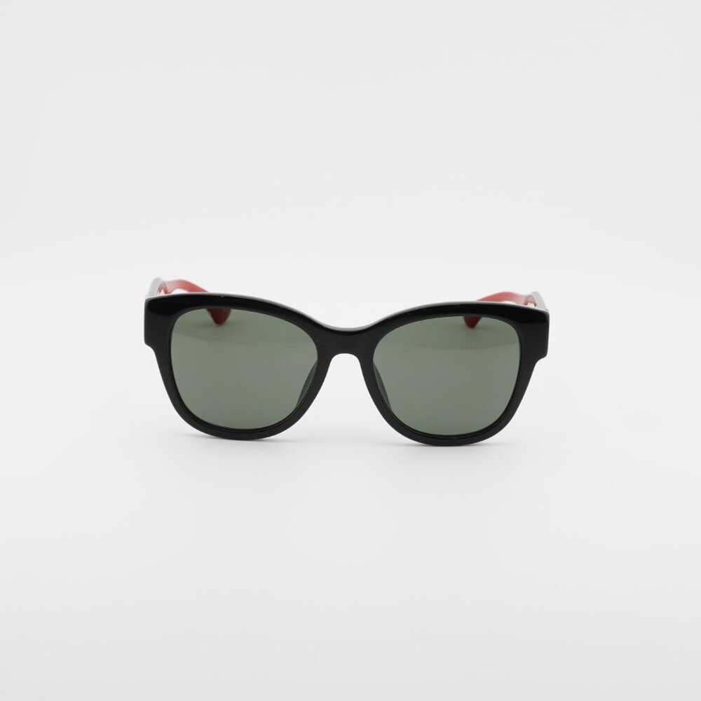 Gucci GG1866SK 001 Sunglasses Black Square Frame, Grey Lenses - Picture 3 of 10